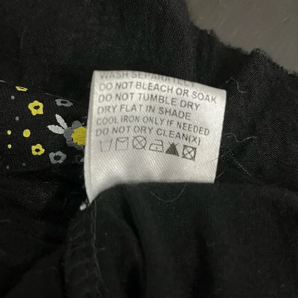 PAPILLON - ruffle floral spring summer tiered stretch tank blouse size small - Picture 8 of 9